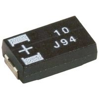 Panasonic タンタルコンデンサ，100μF，20V dc，D3L，20TQC100MYF 20TQC100MYF 1ロット(2個)（直送品）