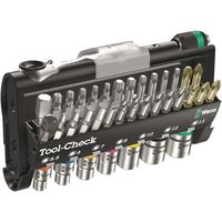 Wera Werk ラチェットビットセット 1/4インチ ヘキサゴン プラス、Pozidriv、マイナス、Torx 073220 1個（直送品）