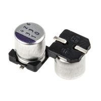 パナソニック Panasonic コンデンサ 33μF， ，10V dc， 10SVP33M 1ロット(5個)（直送品）