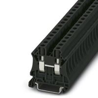 Phoenix Contact DINレール端子 スクリュー UT 6 BKシリーズ， 41A， 3045208 1個（直送品）
