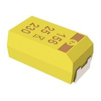 タンタルコンデンサ，47μF，35V dc，X，T495X476K035ATE300 T495X476K035ATE300 1ロット(2個)（直送品）