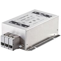 Schaffner EMIフィルタ 三相 25A シャーシーマウント 28 mA Single Stage 8W FN351-25-33（直送品）