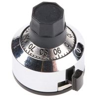 Bourns ノブ 6mm 直径:22.2mm 丸型 Hー23ー6M 1個（直送品）