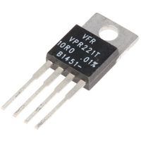 ビシェイ Vishay Foil Resistors 金属箔 抵抗器 8W 10Ω ±0.01%， Y092610R0000T9L 1個（直送品）