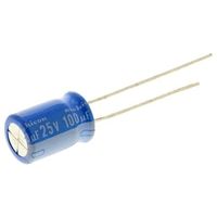 ニチコン コンデンサ 100μF， ，25V dc， UBT1E101MPD8 1ロット(5個)（直送品）