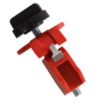 ロックアウト Brady 1穴 黄銅、ガラス繊維強化プラスチック、ステンレススチール ユニバーサル回路ブレーカロックアウト 090854（直送品）