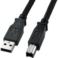 サンワサプライ ナイロンメッシュUSB2.0ケーブル(3m) KU20-NM30K2 1本
