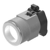 EAO 704シリーズ パイロットライト 白 704.006.718 1個（直送品）