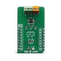 MikroElektronika 開発・評価ボード DAC 4 click board MCP4728 MIKROE-3707 1個（直送品）