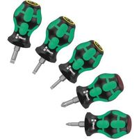 Wera Werk ドライバーセット ずんぐりした 5個 05008870001 1個（直送品）