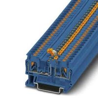 Phoenix Contact ナイフ遮断ターミナル台 プッシュイン PTCシリーズ， 20A， 1033785 1ロット(50個)（直送品）