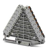 Phoenix Contact ヒューズ無しDINレール端子 プッシュイン PTRVシリーズ， 8A， 1061722 1ロット(10個)（直送品）