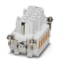 Phoenix Contact インサート HC シリーズ 10極 16A 500 V ac 1605569 1ロット(10個)（直送品）
