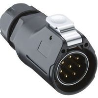 Lumberg 丸型コネクタ 2極 ケーブルマウント