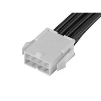 モレックス Molex コネクタ付リード線， コネクタ1極数:8， コネクタ1行数:2， 215325ー1082 1ロット(25個)（直送品）