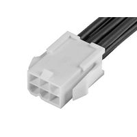 モレックス Molex コネクタ付リード線， コネクタ1極数:6， コネクタ1行数:2， 215326ー1061 1ロット(25個)（直送品）