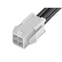 モレックス Molex コネクタ付リード線， コネクタ1極数:4， コネクタ1行数:2， 215326ー1042 1ロット(25個)（直送品）