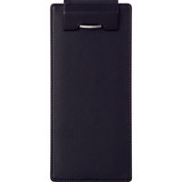 伊藤忠リーテイルリンク　合皮伝票ばさみ黒　カバーなし（わけあり品）