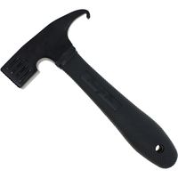 角利産業 KAKURI ショートペグハンマー ブラック 17760010 1個