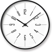 タカタレムノス Lemnos 掛け時計 電波時計 時計台の時計 直径305×奥行48ｍｍ アラビック KK17-13 A 1個（取寄品）