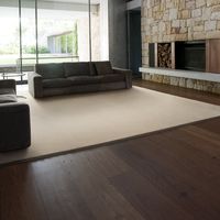 スミノエ BIGSIZERUG 防炎・消臭 ラグ スミトロンニューサキソニー 2000×2000mm アイボリー 1枚（直送品）