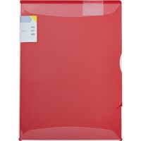 キングジム カキコホルダー 8657アカ 15枚（直送品）