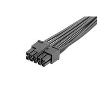 モレックス Molex コネクタ付リード線， コネクタ1極数:10， コネクタ1行数:2， 2147552101 1個（直送品）