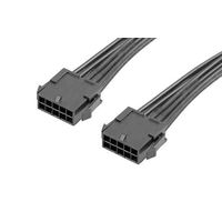 モレックス Molex コネクタ付リード線 コネクタ1極数:10 コネクタ1行数:2 2147572103