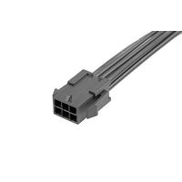 モレックス Molex コネクタ付リード線 コネクタ1極数:6 コネクタ1行数:2 2147572061