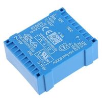 基板実装用トランス 一次側:115V ac， 230V ac 二次側:12V 定格電力:4VA， FL 4/12 出力数:2 1個（直送品）