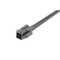 モレックス Molex コネクタ付リード線， コネクタ1極数:4， コネクタ1行数:2， 2147582041 1ロット(25個)（直送品）