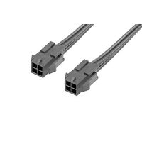モレックス Molex コネクタ付リード線 コネクタ1極数:4 コネクタ1行数:2 2147582043