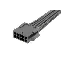 モレックス Molex コネクタ付リード線 コネクタ1極数:10 コネクタ1行数:2 2147582101