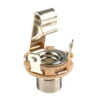 Switchcraft (スイッチクラフト)， フォーンコネクタ 6.35 mm パネルマウント モノ 11 1個（直送品）