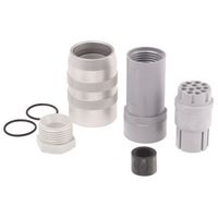 ヒルシュマン Hirschmann DINソケット 12極 メス ケーブルマウント 932630106 N11R EF 1個（直送品）