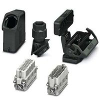 フエニックス・コンタクト Phoenix Contact ヘビーデューティパワーコネクタキット， 16極， 16A， 1424460 1個（直送品）