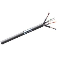 アールエスコンポーネンツ Cat6aケーブル RS PRO グレー U/FTP 209-7611 1リール(100m)（直送品）