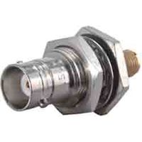 HUBER+SUHNER 同軸変換アダプタ BNC ー SMA ジャック 34_BNC-SMA-50-2/1--_UE 1個（直送品）
