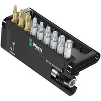 Wera Werk ドライバビットセット 10 ピース 六角、Pozidriv、Torx 134200 1個（直送品）