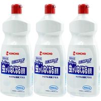 金鳥 トイレの虫がいなくなる液剤 トリプル消臭プラス 500ml×3本 2003000052005 1セット 大日本除虫菊（直送品）