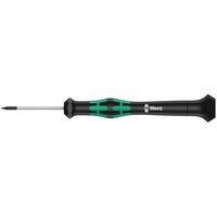 Wera Werk スクリュードライバ， ペンタローブ， チップサイズ:#1， 05030160001 030160 1個（直送品）