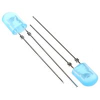 LED， 青， スルーホール実装， 5 mm (Tー1 3/4)， C5SMFーBJFーCR0U0351 1ロット(25個)（直送品）