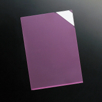 コクヨ（KOKUYO） クリヤーホルダー脱落ストッパー付10枚桃 桃 K2フ-ST750PX10 1セット（100枚：10枚×10パック）（直送品）