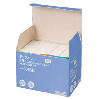 コクヨ（KOKUYO） タックメモ お徳用 ふせん 52×14.5 色帯5色 メ-2055N 1セット（12500枚：2500枚×5箱）（直送品）