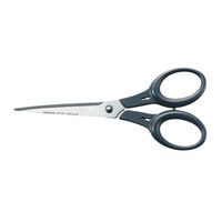 コクヨ はさみ テピタ リングサイズ 標準 リング内径35mm 黒 ハサミ ハサ-151D 1セット（10本）