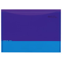 コクヨ（KOKUYO） ホルダーバック<カラータグ> ブルー A4ワイド CTフ-C5770B 1セット（8冊入）（直送品）