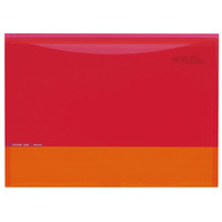 コクヨ（KOKUYO） ホルダーバック<カラータグ> オレンジ A4ワイド CTフ-C5770YR 1セット（8冊入）（直送品）