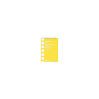 コクヨ（KOKUYO） ポケットメモ<メモラー>スパイラルとじ A7 罫幅7mm 50枚 表紙色黄 メ-300Y 1セット（15冊入）（直送品）