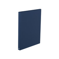 コクヨ（KOKUYO） ファイルノート（表紙ハードタイプ） ミドルタイプ A4 30穴 青 ル-12NB 1セット（3冊入）（直送品）