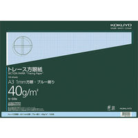 コクヨ トレース方眼紙（1mm方眼） A3 40g/m2 セ-S8B 1パック（100枚入）